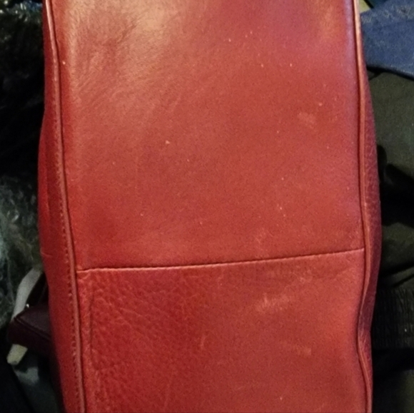 Cole Haan Leather Bag and Talbots Belted Blazer Size 8P - Picture 5 of 11